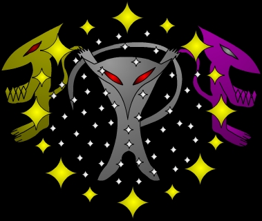 Similar to the previous but with a black background.