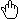 Middle finger mouse cursor