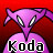 A hyper Azulian named Koda.