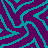 A cyan and purple spiral graphic.