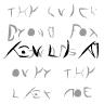 The original Azulian language font.